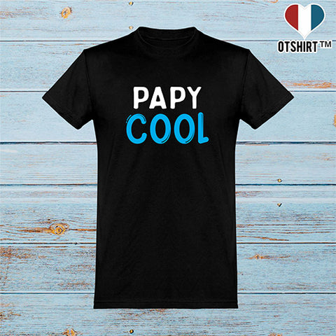  T shirt homme papy cool