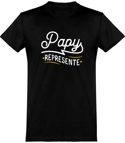  T shirt homme papy represente