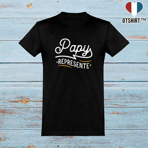  T shirt homme papy represente