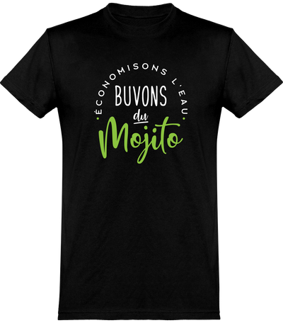  T shirt homme buvons du mojito