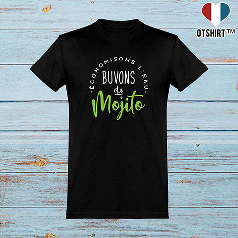  T shirt homme buvons du mojito