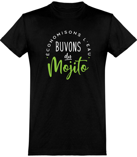  T shirt homme buvons du mojito