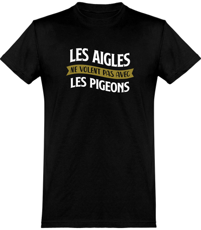  T shirt homme les aigles et les pigeons