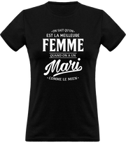 T shirt femme la meilleure femme