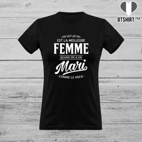 T shirt femme la meilleure femme