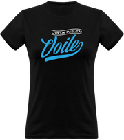 T shirt femme j'peux pas j'ai voile