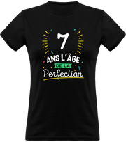 T shirt femme 7 ans la perfection