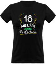 T shirt femme 18 ans la perfection