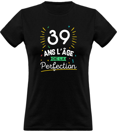 T shirt femme 39 ans la perfection