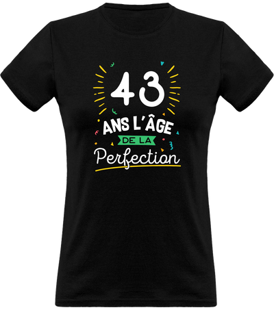 T shirt femme 43 ans la perfection