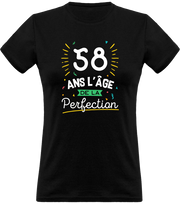 T shirt femme 58 ans la perfection