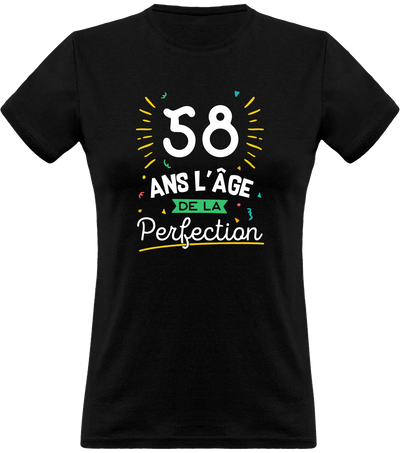T shirt femme 58 ans la perfection