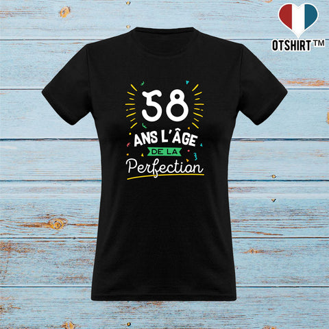 T shirt femme 58 ans la perfection