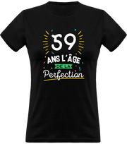 T shirt femme 59 ans la perfection