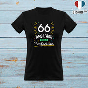 T shirt femme 66 ans la perfection