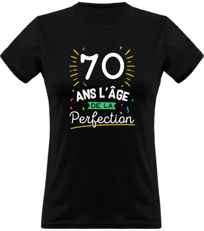 T shirt femme 70 ans la perfection