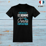  T shirt homme déjà pris par une femme fantastique