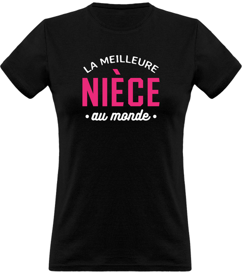 T shirt femme la meilleure nièce