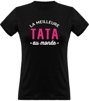 T shirt femme la meilleure tata au monde