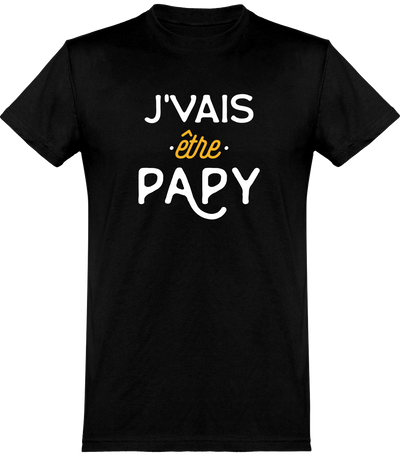  T shirt homme j'vais être papy