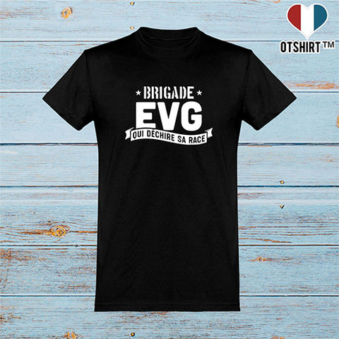  T shirt homme brigade evg