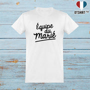  T shirt homme équipe du marié
