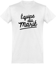  T shirt homme équipe du marié