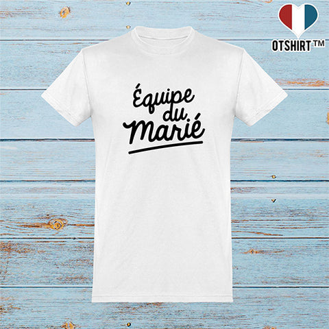  T shirt homme équipe du marié