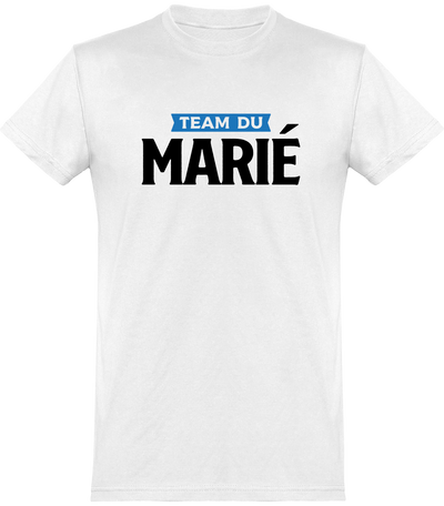  T shirt homme team du marié