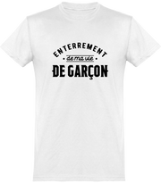  T shirt homme ma vie de garçon