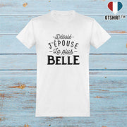  T shirt homme j'épouse la plus belle