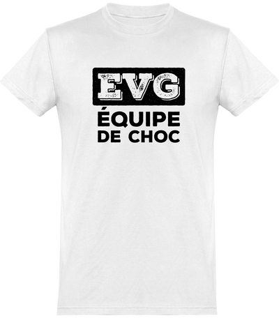 T shirt homme équipe de choc
