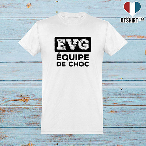  T shirt homme équipe de choc