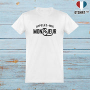  T shirt homme appelez moi monsieur