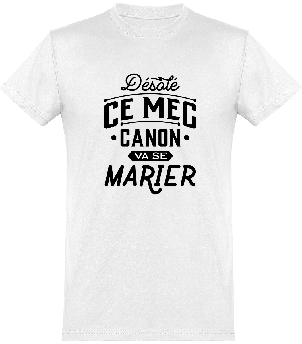T-Shirt EVG Humour Staff Équipe Marié - Cadeau Enterrement Vie Garçon - Noir Small