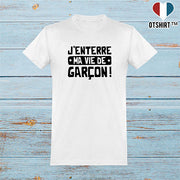  T shirt homme ma vie de garçon