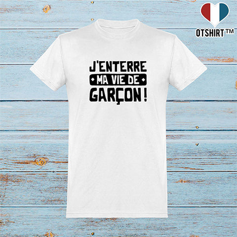  T shirt homme ma vie de garçon