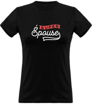 T shirt femme super épouse