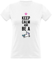 T shirt femme be a unicorn