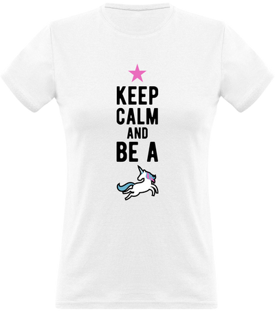 T shirt femme be a unicorn