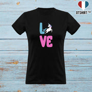 T shirt femme love