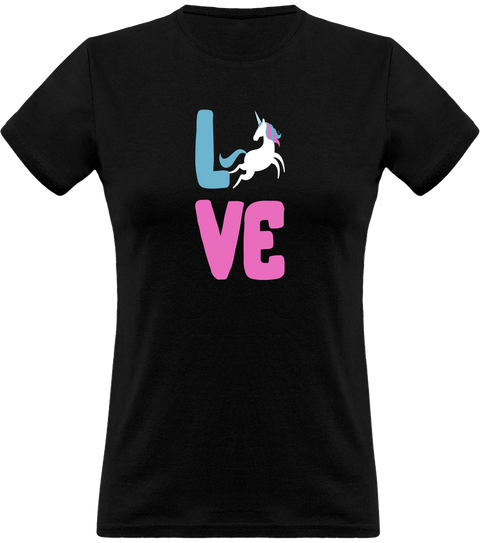 T shirt femme love