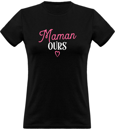 T shirt femme maman ours t shirt