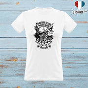 T shirt femme motarde un jour vintage