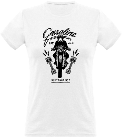 T shirt femme vintage gasoline