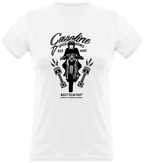 T shirt femme vintage gasoline