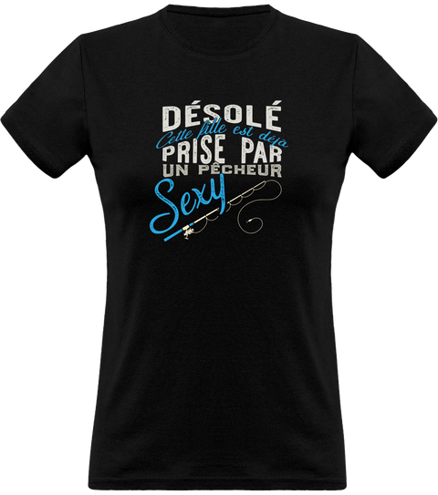 T shirt femme prise par un pêcheur sexy