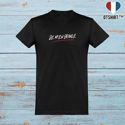  T shirt homme je m'en branle
