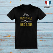  T shirt homme près des cimes