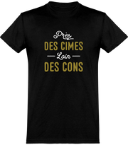  T shirt homme près des cimes